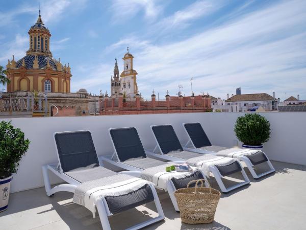 Hotel Rey Alfonso X : photo 1 de la chambre apartment with terrace - penthouse (annex)