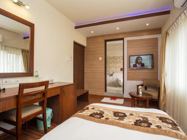 Aryatara Kathmandu Hotel : photo 7 de la chambre chambre simple de luxe avec service de navette aéroport gratuit