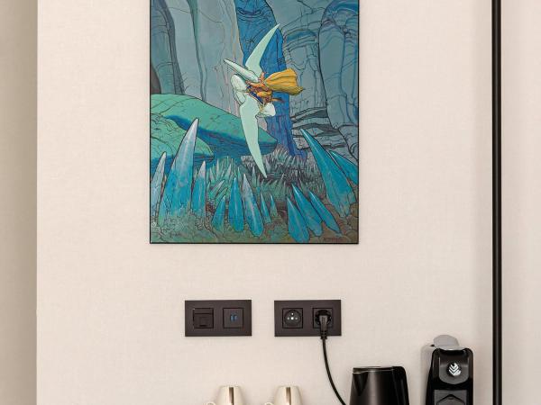 Comic Art Hotel : photo 4 de la chambre chambre lits jumeaux standard