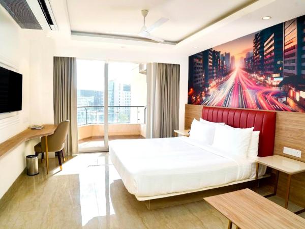 Alivaa Hotel Gurugram Sohna Road City Center : photo 7 de la chambre executive room king bed
