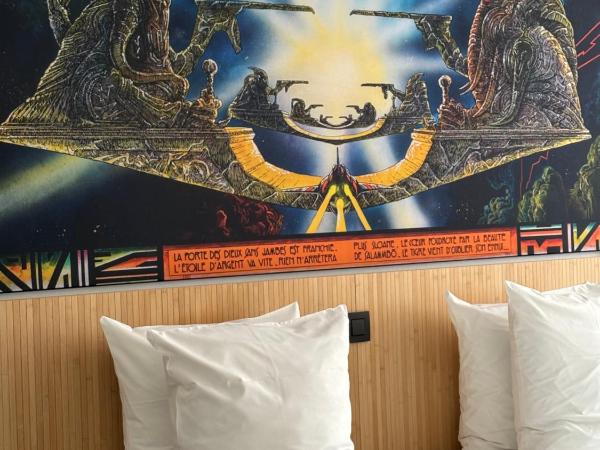 Comic Art Hotel : photo 5 de la chambre chambre lits jumeaux standard