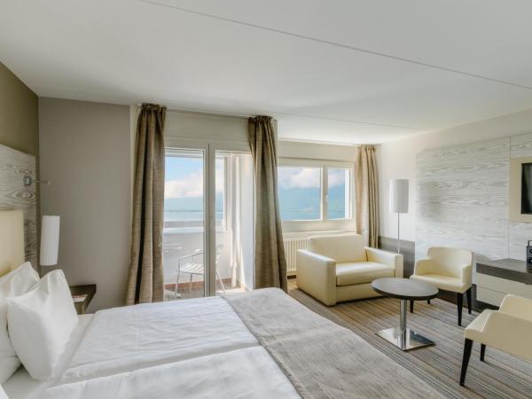 Hotel Mona Ex-Eurotel : photo 3 de la chambre  suite junior chic - vue sur lac et balcon