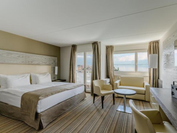 Hotel Mona Ex-Eurotel : photo 2 de la chambre  suite junior chic - vue sur lac et balcon