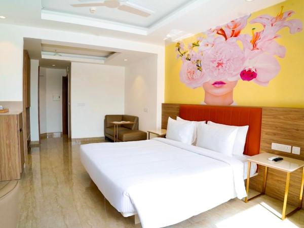 Alivaa Hotel Gurugram Sohna Road City Center : photo 6 de la chambre chambre supérieure lit queen-size
