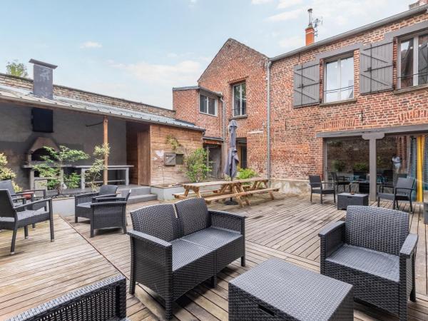 Douai house : photo 1 de la chambre chambre double avec salle de bains privative