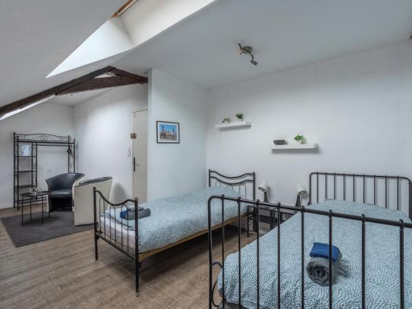 Douai house : photo 3 de la chambre chambre lits jumeaux avec salle de bains commune