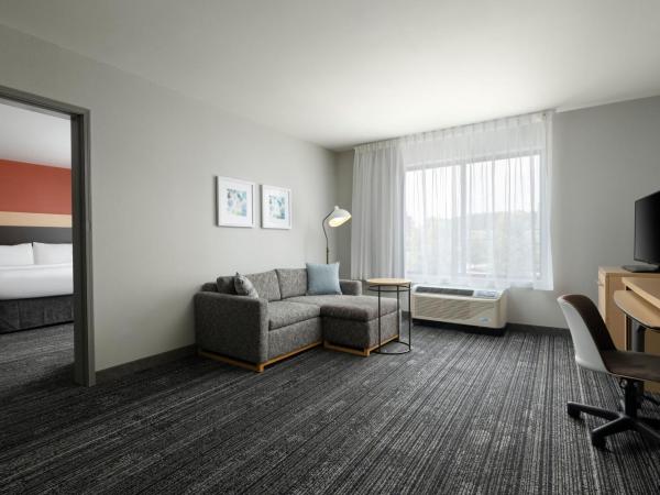 TownePlace Suites by Marriott Columbia Northwest/Harbison : photo 5 de la chambre suite 1 chambre lit king-size avec canapé-lit 