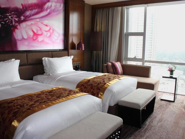 Sofitel Nanjing Galaxy : photo 4 de la chambre chambre lits jumeaux supérieure - vue sur ville