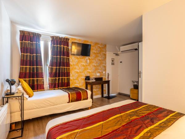 Relais Bergson : photo 3 de la chambre chambre lits jumeaux