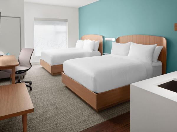 Element Charlotte Uptown : photo 3 de la chambre studio avec 2 lits queen-size