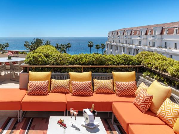 Hôtel Barrière Le Gray d'Albion : photo 1 de la chambre suite gray d’albion avec terrasse - vue sur mer