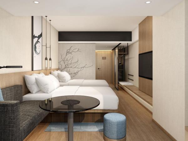 Fairfield by Marriott Xi'an Yanta : photo 1 de la chambre chambre lits jumeaux exécutive