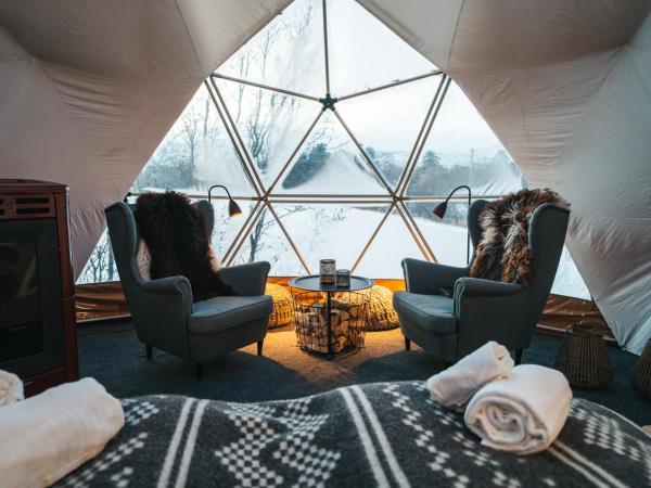 Aera - Glass cabins : photo 2 de la chambre aurora igloo