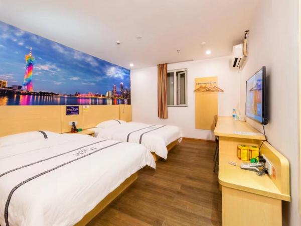 Hello Hotel 哈啰酒店广州新市百信广场店 : photo 2 de la chambre chambre double deluxe