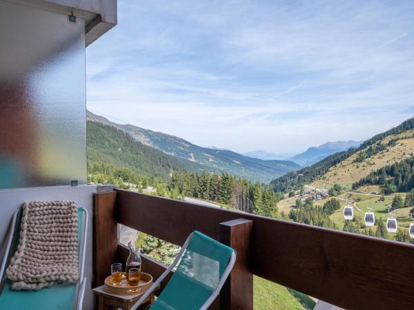 Résidence Pierre & Vacances Les Bleuets : photo 9 de la chambre studio avec couchage en alcôve (4 personnes) - vue sur vallée