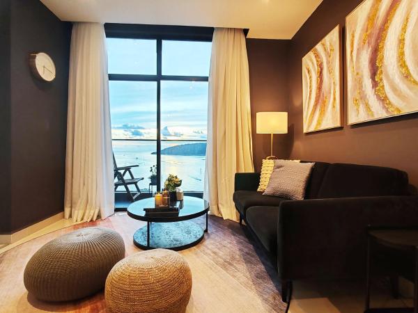 Seaview Bliss Studio By Tropical Elegance : photo 2 de la chambre one-bedroom premium apartment with ocean view