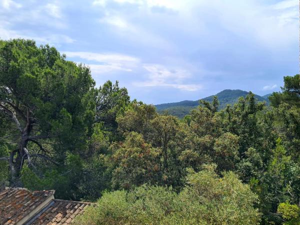 Villa M, Chambres d'Hôtes, Séjours Bien-être, Vue mer, Sauna, Piscine à Six-Fours : photo 7 de la chambre chambre lit queen-size - vue sur mer
