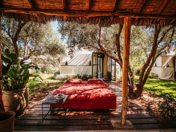 Hotel & Spa La Ferme El Dar : photo 10 de la chambre chambre double - vue sur jardin