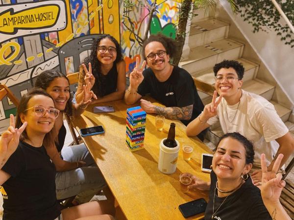 Lamparina Hostel : photo 2 de la chambre chambre triple Économique avec salle de bains commune