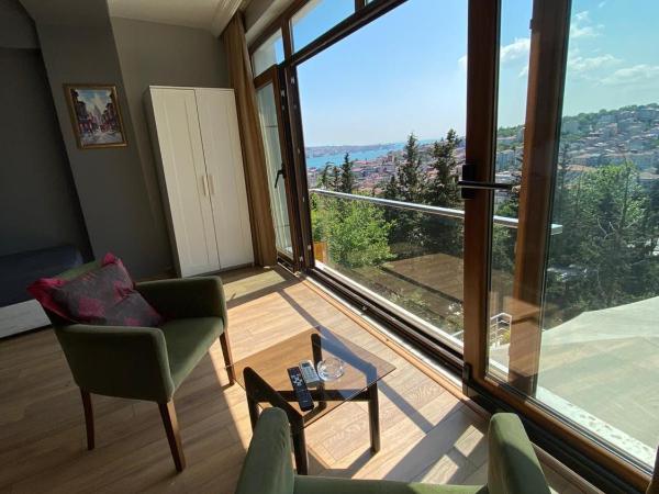 Bude Suite Ortaköy : photo 8 de la chambre chambre quadruple - vue sur mer