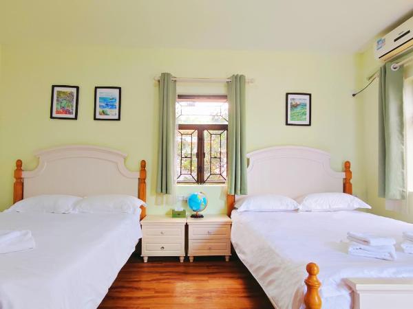 Cloud Tree Inn Yun Shu Li ,Xichong, Shenzhen : photo 3 de la chambre chambre quadruple avec terrasse 