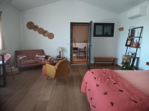 La lagune aux oiseaux : photo 2 de la chambre chambre double avec salle de bains privative