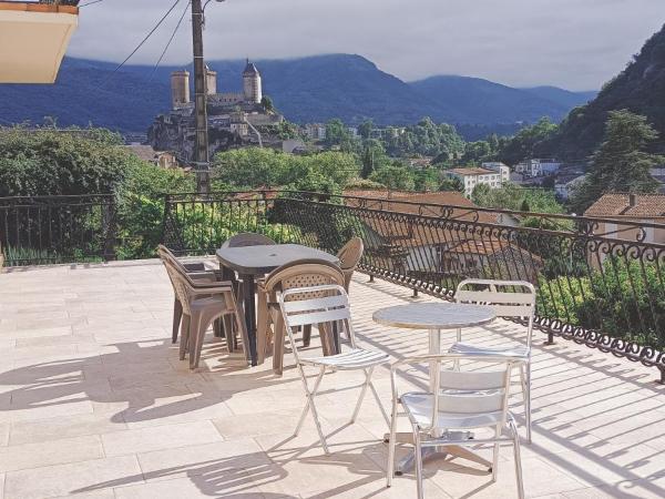 chambre privative : photo 1 de la chambre chambre double avec balcon