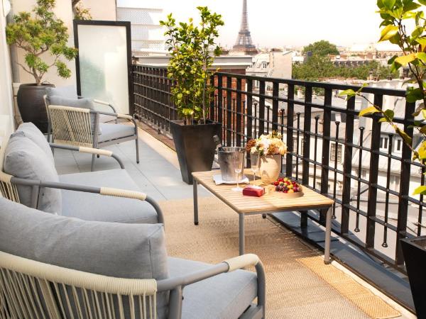 Hôtel Pont Royal Paris : photo 9 de la chambre le 8ème Étage