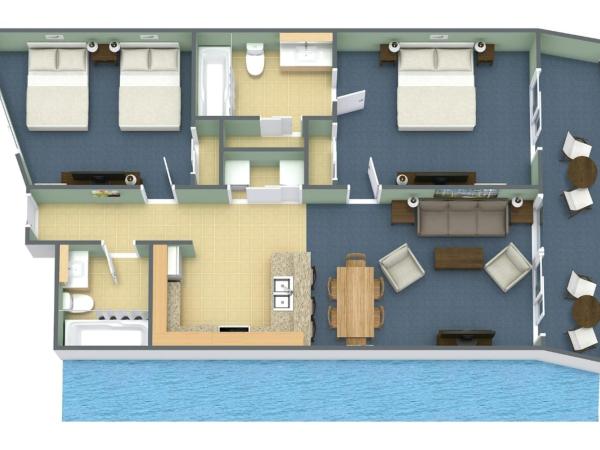 Compass Cove : photo 7 de la chambre mariner ocean view two bedroom condo