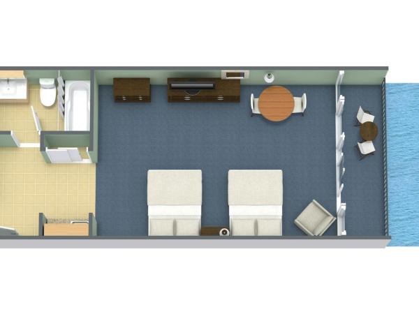 Compass Cove : photo 6 de la chambre schooner oceanfront standard cabana room