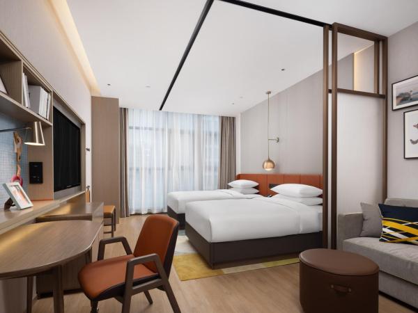 Home2 Suite by Hilton Dongguan Shipai : photo 3 de la chambre chambre lits jumeaux standard