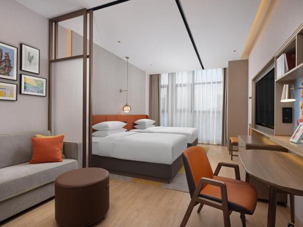 Home2 Suite by Hilton Dongguan Shipai : photo 2 de la chambre chambre lits jumeaux deluxe