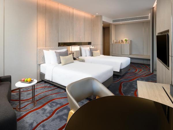 Hotel Nikko Bangkok : photo 3 de la chambre chambre lits jumeaux en angle premier