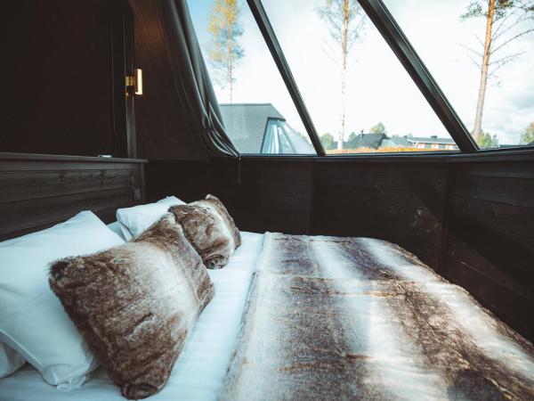 Apukka Resort : photo 10 de la chambre cabine aurora lit king-size