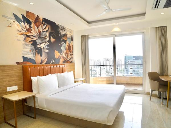 Alivaa Hotel Gurugram Sohna Road City Center : photo 5 de la chambre executive room king bed