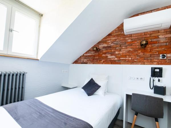 HOTEL DE PARIS MONTPARNASSE : photo 10 de la chambre chambre simple - vue sur jardin