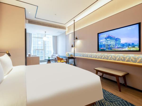 Hilton Garden Inn Hangzhou Xixi Zijingang : photo 2 de la chambre chambre lit king-size supérieure