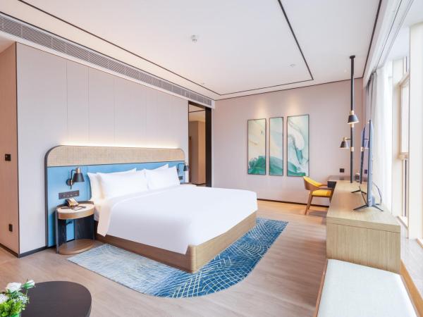 Hilton Garden Inn Hangzhou Xixi Zijingang : photo 1 de la chambre chambre lit king-size deluxe