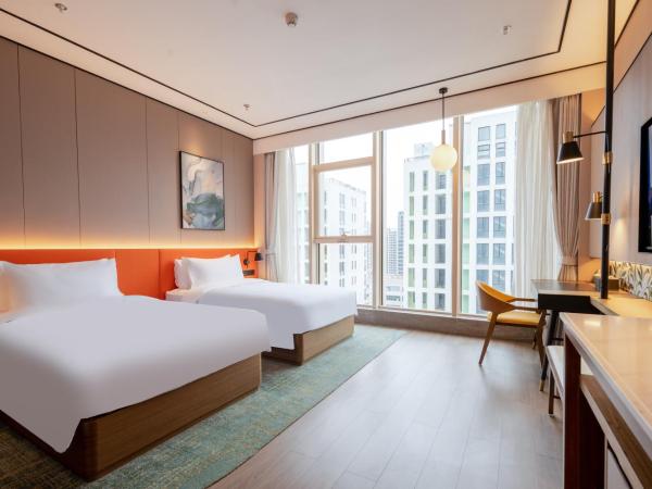 Hilton Garden Inn Hangzhou Xixi Zijingang : photo 6 de la chambre chambre lits jumeaux
