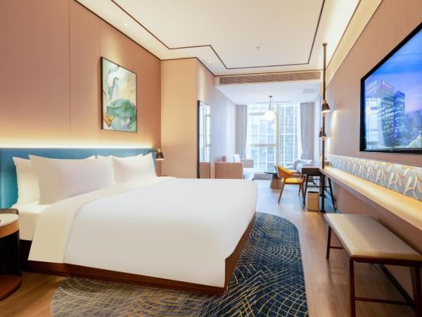 Hilton Garden Inn Hangzhou Xixi Zijingang : photo 7 de la chambre chambre lit king-size supérieure