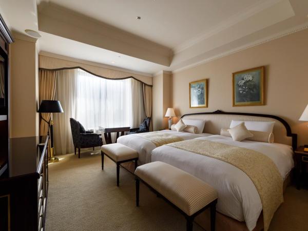 Dai-ichi Hotel Tokyo : photo 1 de la chambre chambre lits jumeaux premium avec accès gratuit au salon - non-fumeurs