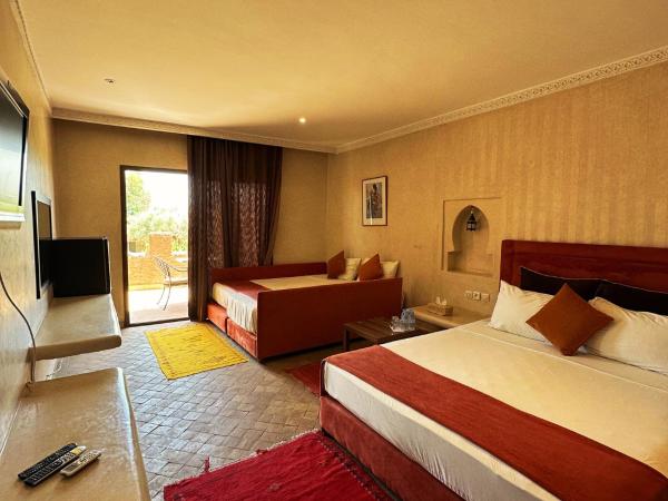 Palais Riad Berbère : photo 6 de la chambre chambre triple - vue sur jardin