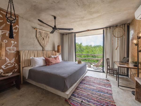 Casa Coyote Tulum : photo 2 de la chambre chambre lit king-size deluxe