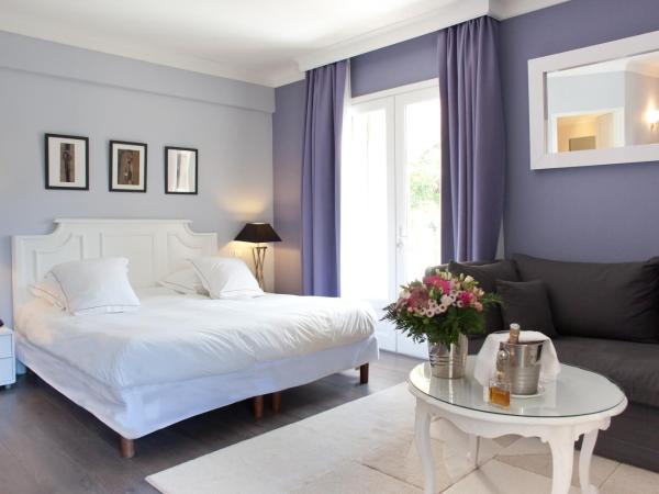 Le Vallon de Valrugues & Spa : photo 4 de la chambre suite deluxe avec terrasse et accès gratuit au spa