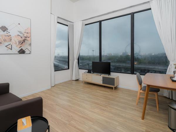 SureStay by Best Western Bangkok Ramintra : photo 4 de la chambre deluxe two-bedroom suite with one king bed and one queen bed - duplex/non-smoking