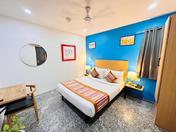 Hotel Golden Saffron By Qotel - Punjabi Bagh Near Metro Station Couple Friendly : photo 5 de la chambre chambre double supérieure
