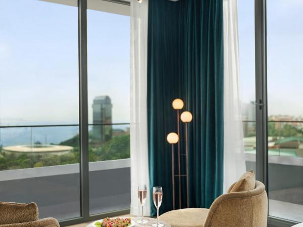 Glens Palas Istanbul : photo 3 de la chambre chambre terrasse - vue sur bosphore