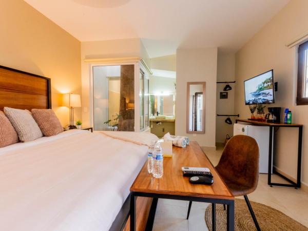 Casa Victoria Malecón - Adults Only : photo 3 de la chambre chambre lit king-size - vue sur piscine