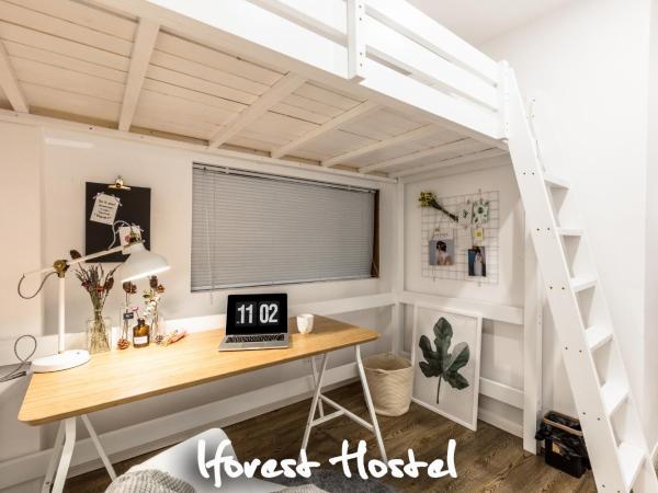 1Forest Hostel Shanghai Tongji University Siping Road Metro Station : photo 3 de la chambre chambre simple avec douche 