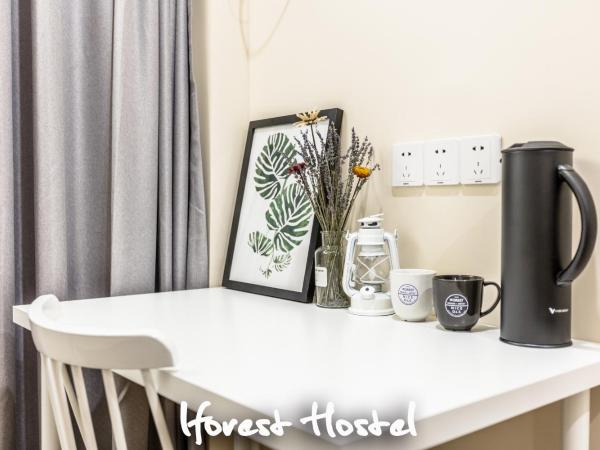 1Forest Hostel Shanghai Tongji University Siping Road Metro Station : photo 2 de la chambre chambre familiale deluxe